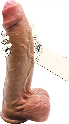 14.4 Inch Realistic Huge Thick Dildo