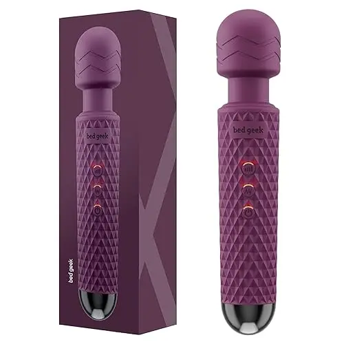 Bed Geek Handheld Cordless Personal Wand Massager